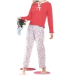 Пижама женская "Flowers Dance" Размер: 48, цвет: Hibiscus (красный) 6209 всем гигиеническим стандартам Товар сертифицирован инфо 2227r.